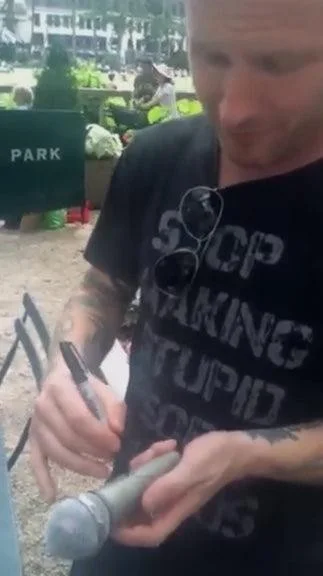 Corey Taylor Signed Autographed Guitar Exact Video Proof ACOA, image 5