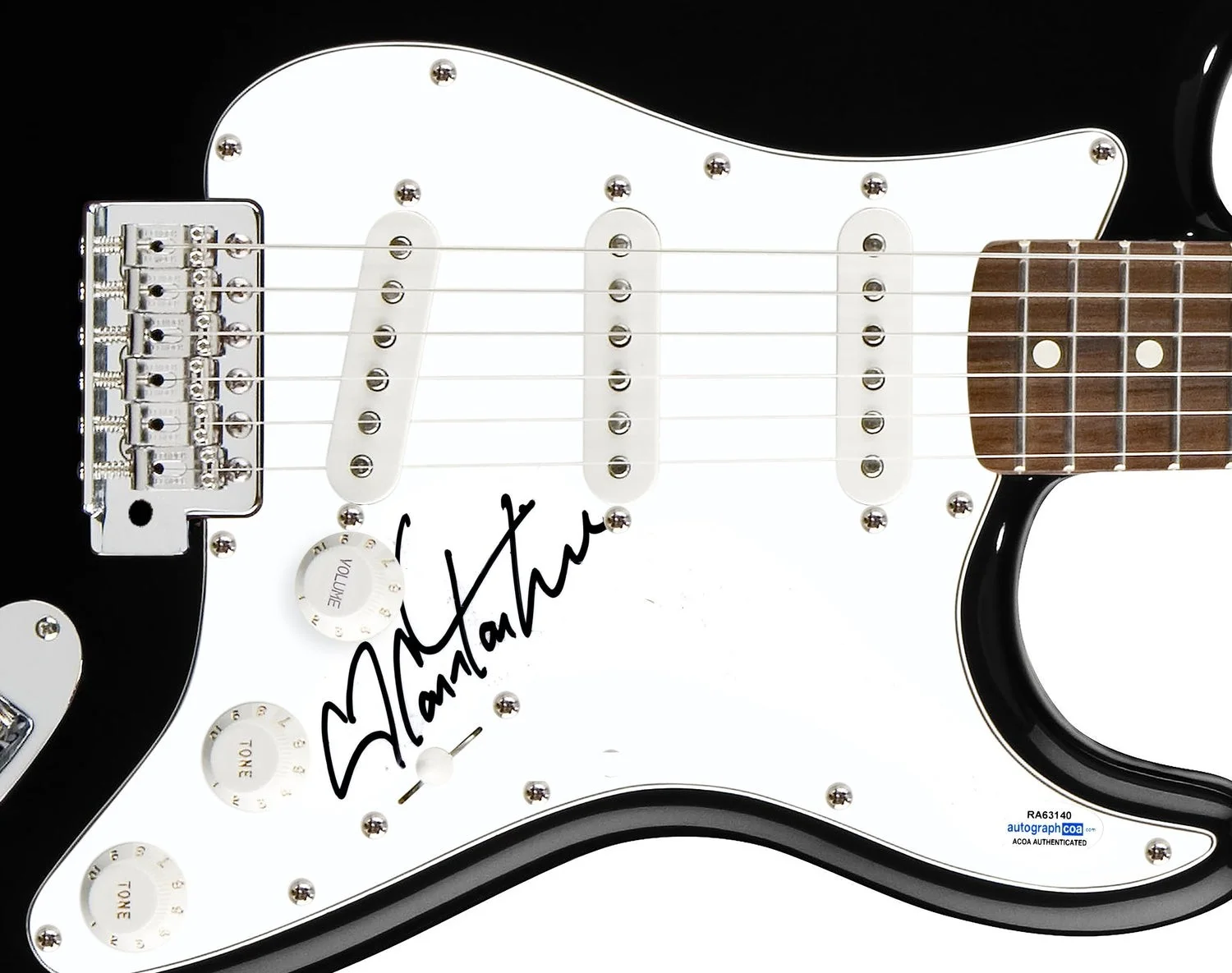 Constantine Margolis Signed Autographed Guitar ACOA, image 2