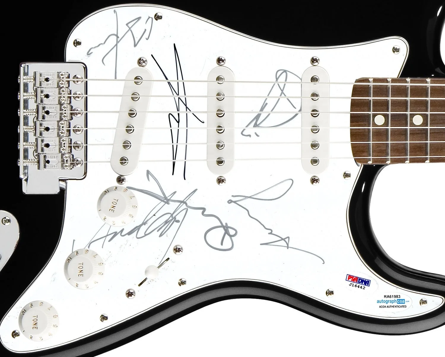 Chthonic Signed Autographed Guitar ACOA PSA, image 2