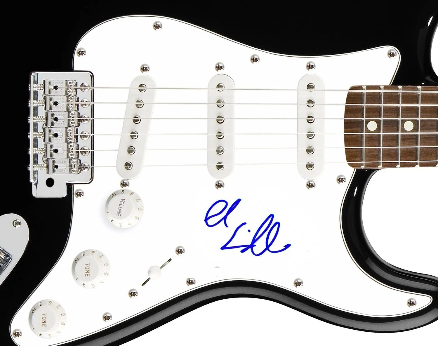 Chuck Liddell Signed Autographed Guitar MMA UFC, image 2