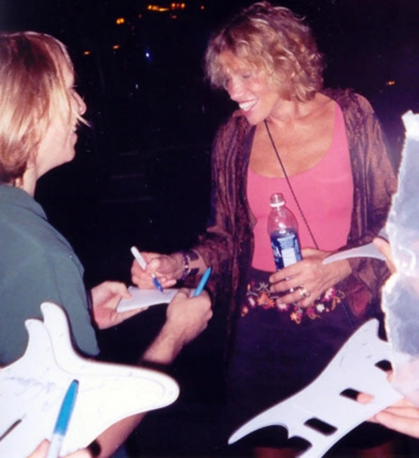Carly Simon Signed Autographed Guitar ACOA PSA, изображение 5