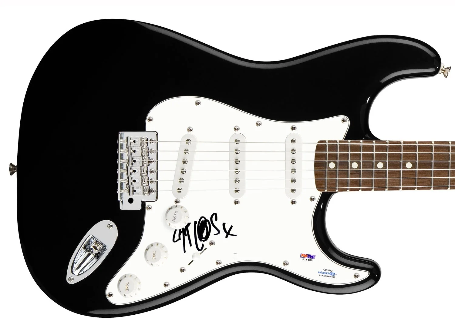Carl Bar?t Libertines Signed Autographed Guitar Dirty Pretty Things ACOA PSA, изображение 2