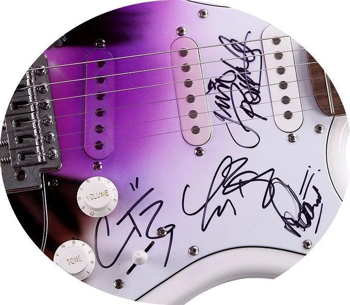 Bush Gavin Rossdale Plus Signed Hand Airbrushed Painting Guitar, image 4