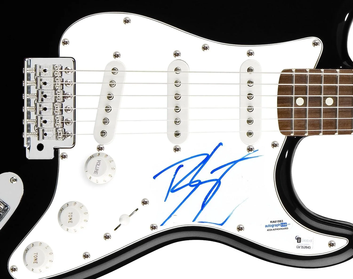 Bucky Covington American Idol Signed Autographed Guitar ACOA, image 3