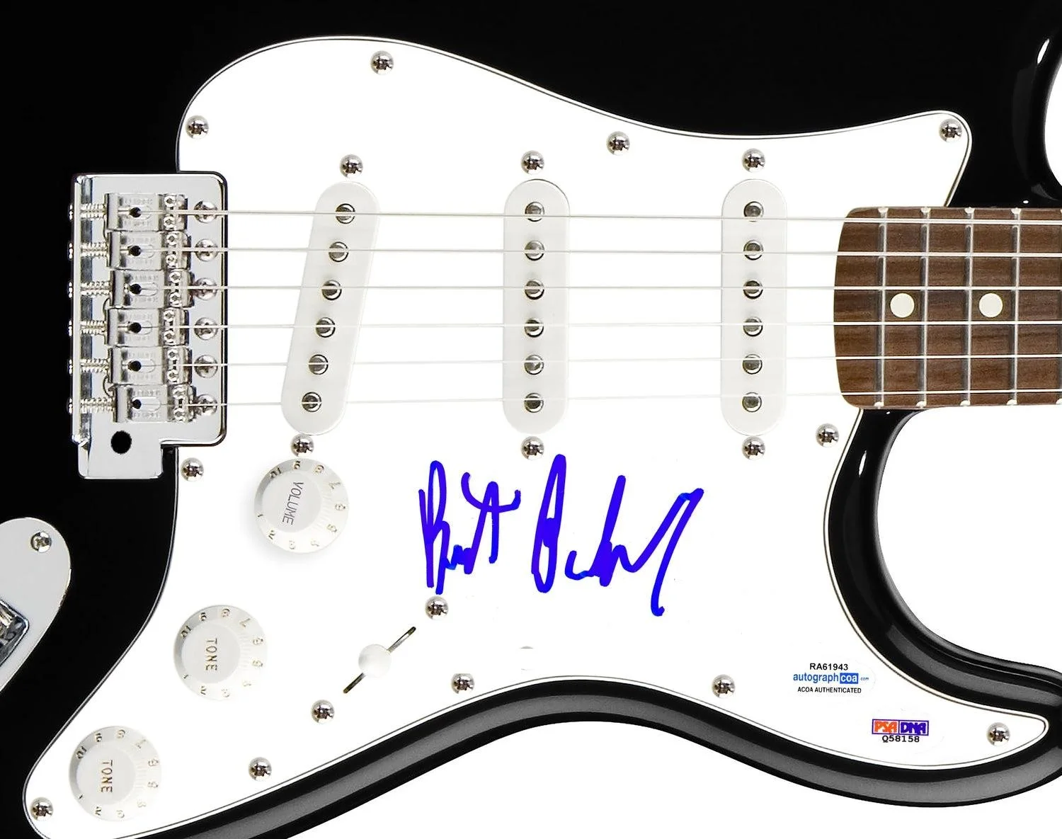Burt Bacharach Signed Autographed Guitar ACOA PSA, image 3