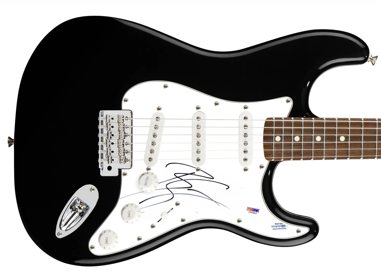 Bucky Covington American Idol Signed Autographed Guitar ACOA PSA, image 2