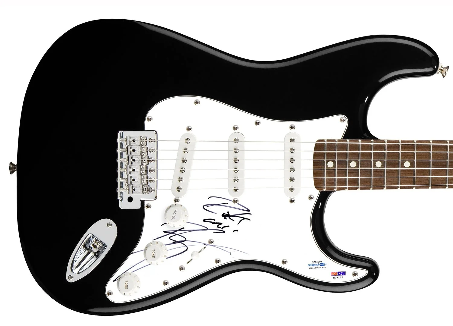 Bucky Covington American Idol Signed Autographed Guitar ACOA PSA, image 2