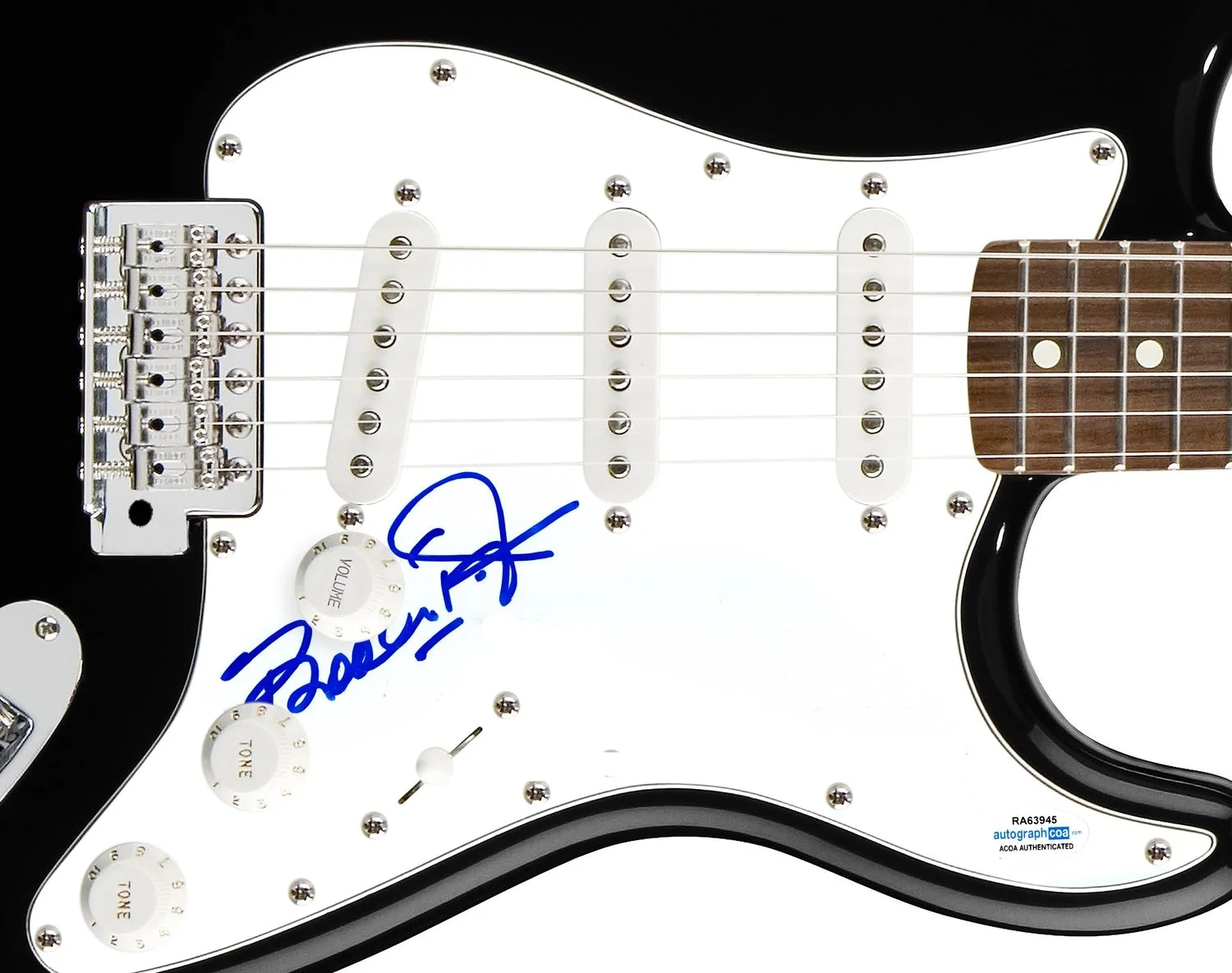 Booker T. Jones Signed Autographed Guitar ACOA, image 2