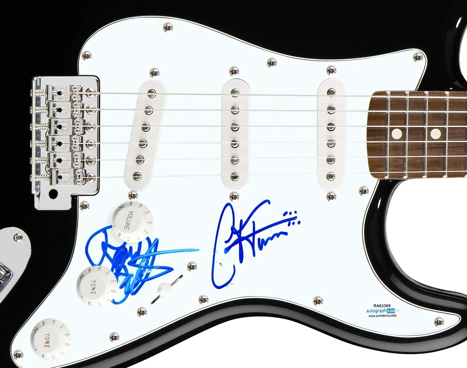 Bachman-Turner Overdrive Signed Autographed Guitar ACOA, image 2