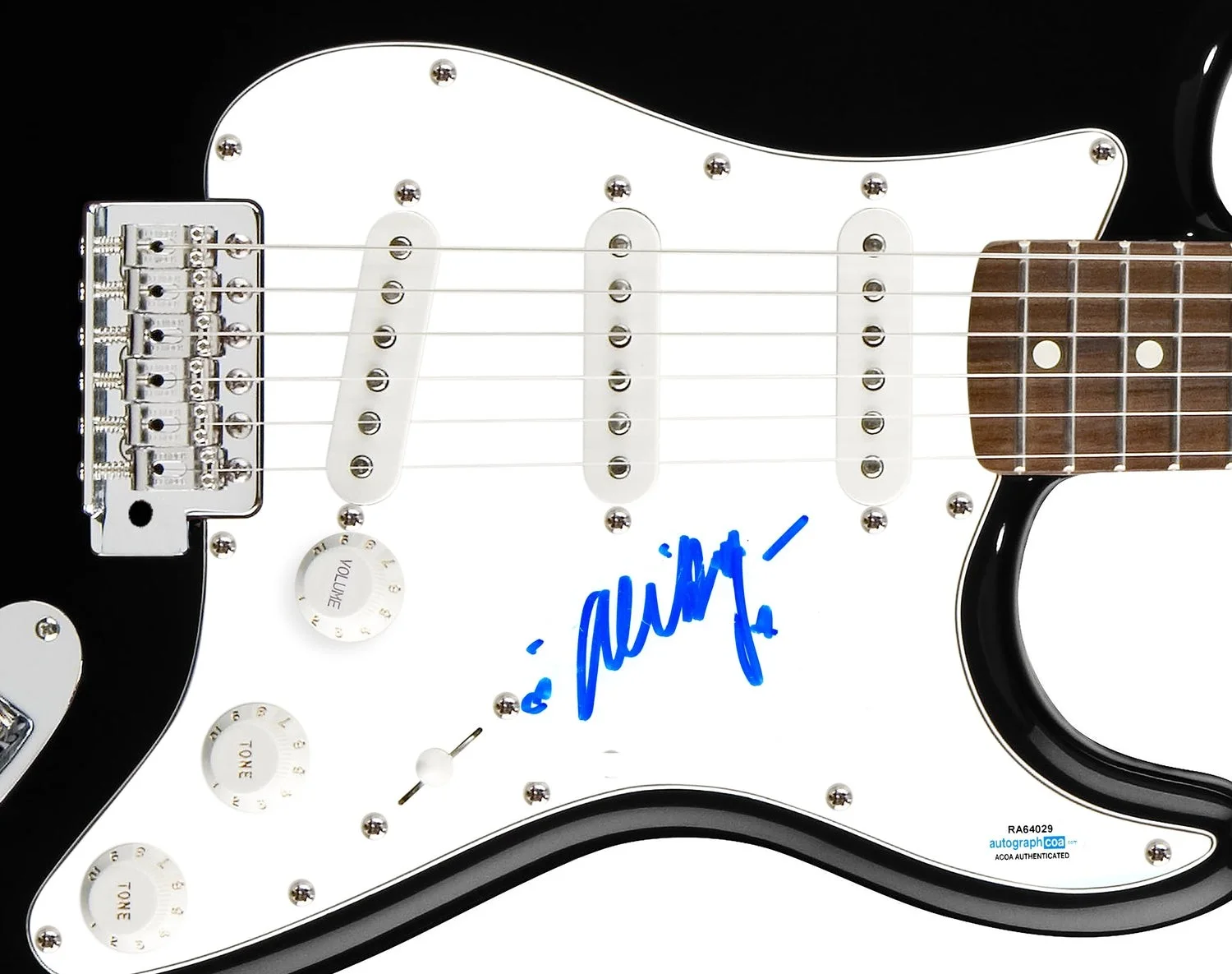 Alina Baraz Signed Autographed Guitar ACOA, image 2