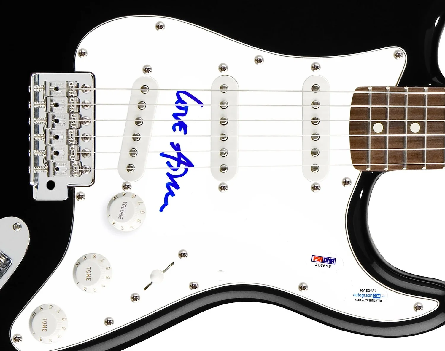 Aimee Mann Signed Autographed Guitar ACOA, image 2