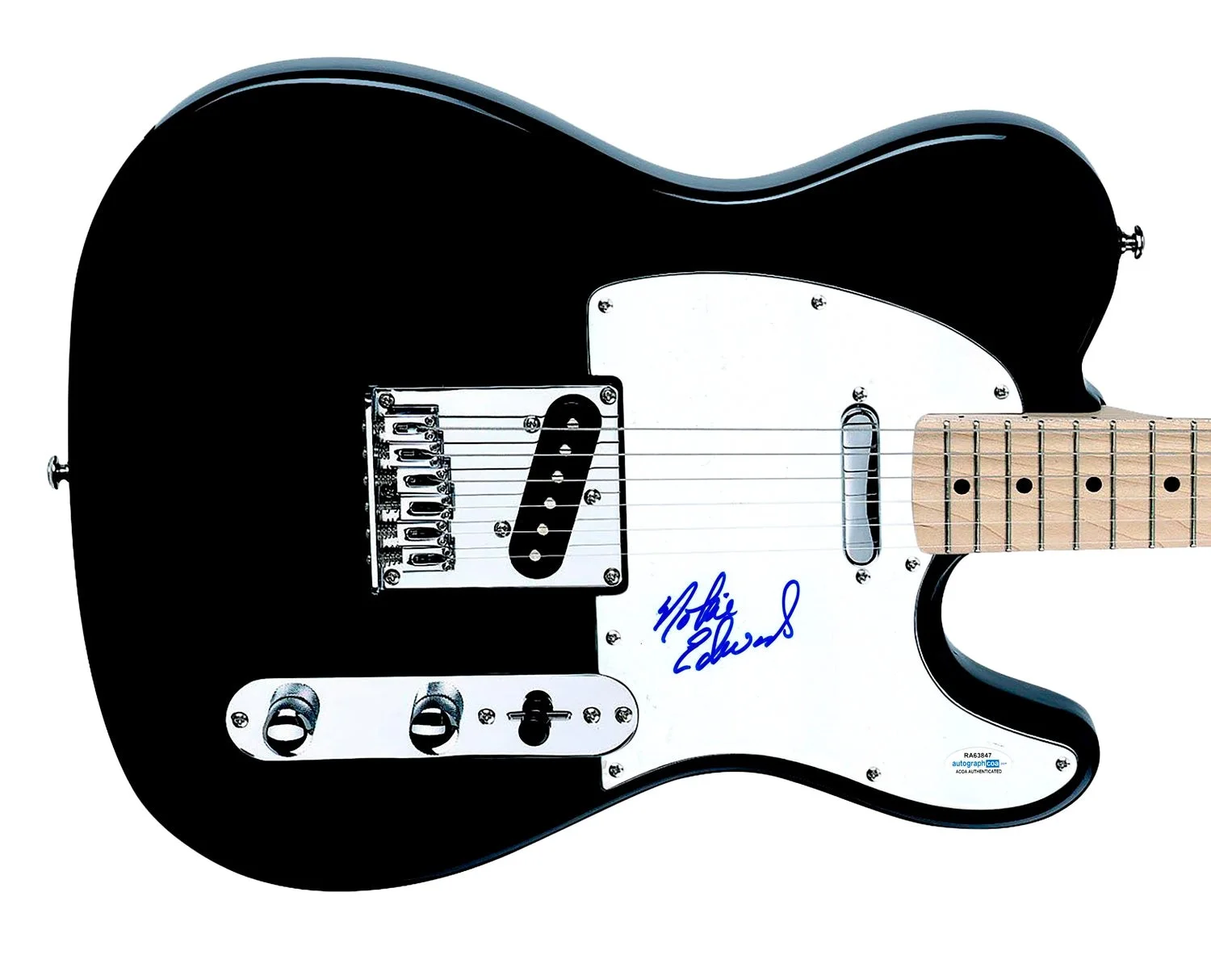 The Ventures Nokie Edwards Signed Autographed Guitar ACOA, image 2