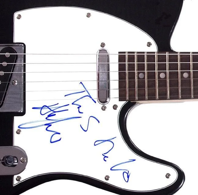 The Strokes Albert Hammond Autographed Tele Guitar, image 3