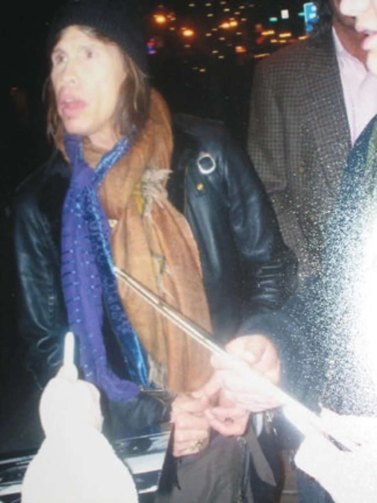 Aerosmith Signed Steven Tyler Photo Graphics Guitar ACOA, image 5