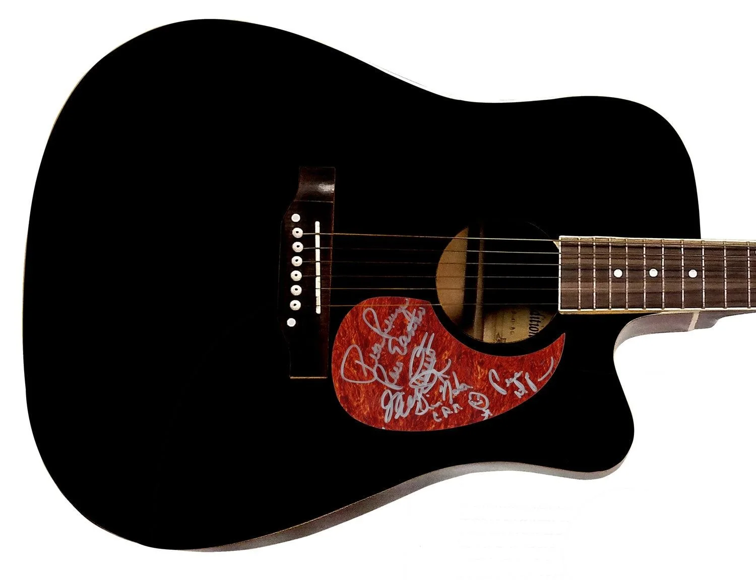 The Classic Rock All Stars Signed w sketch Autographed Signature Edition Guitar, изображение 3
