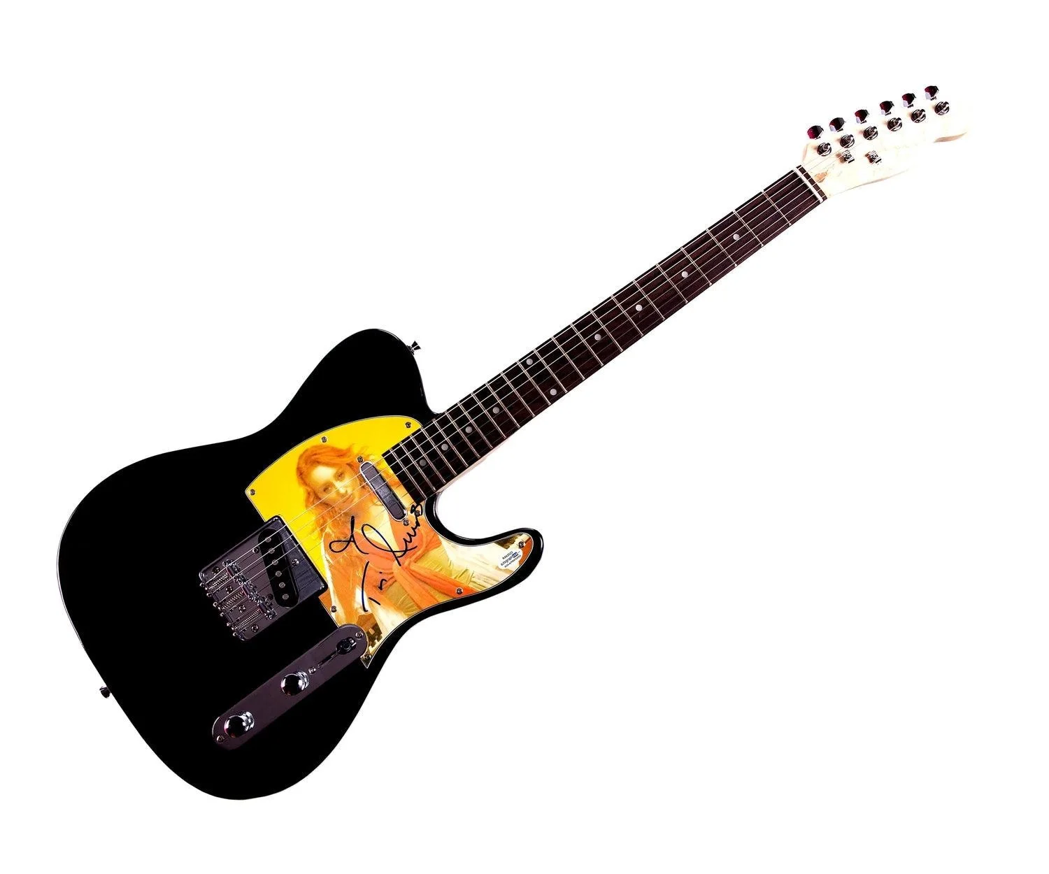 Tori Amos Signed Autographed Guitar ACOA, image 3