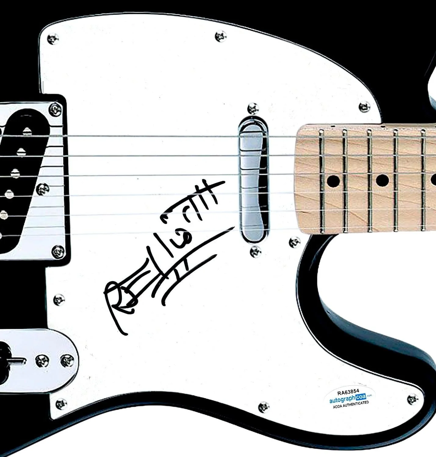 Ramblin' Jack Elliott Signed Autographed Guitar Legendary Folk Singer ACOA, изображение 3