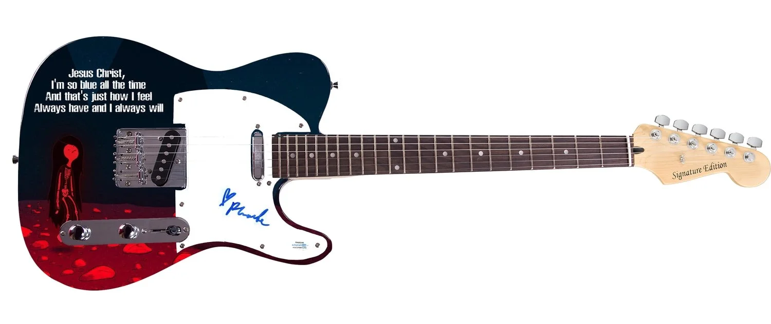 Phoebe Bridgers Signed Autographed Photo Graphics Guitar ACOA, image 2