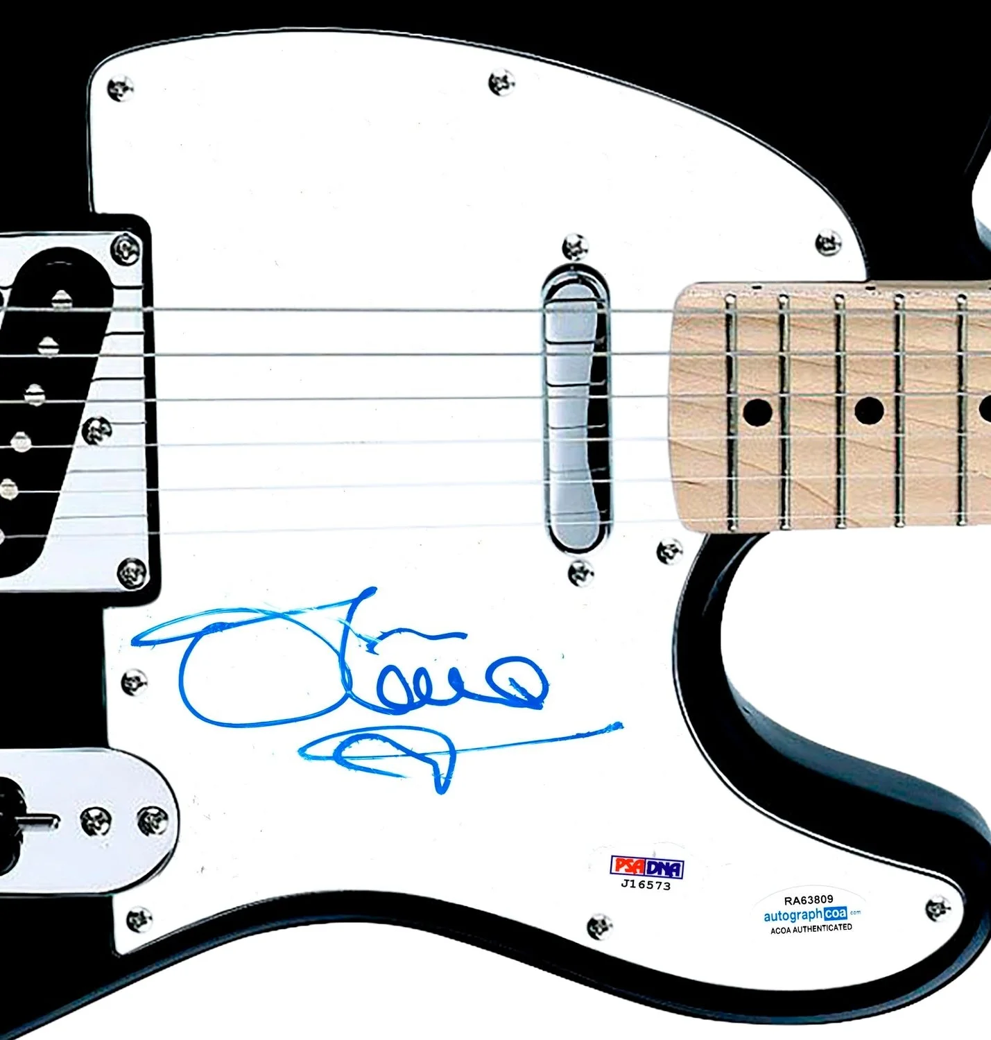 Olivia Newton-John Signed Autographed Guitar Grease ACOA PSA, image 2