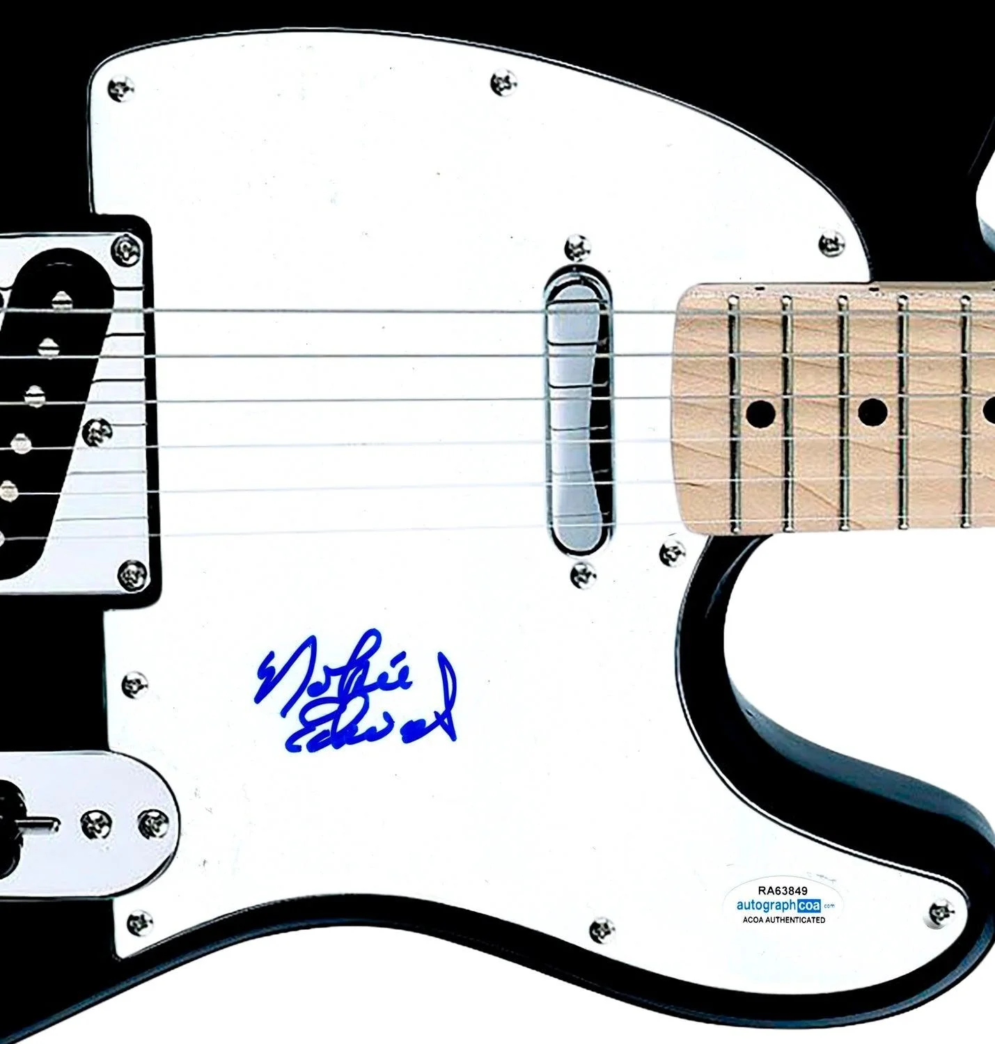 The Ventures Nokie Edwards Signed Autographed Guitar ACOA, image 3