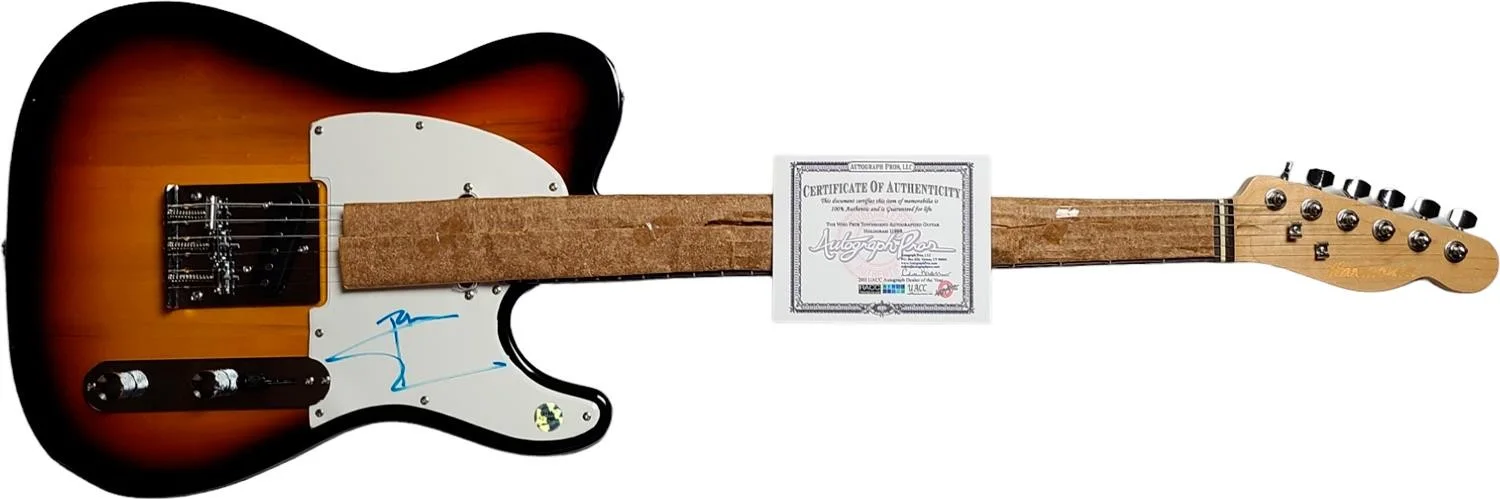The Who Pete Townshend Signed Tobacco Sunburst Electric Guitar, изображение 2