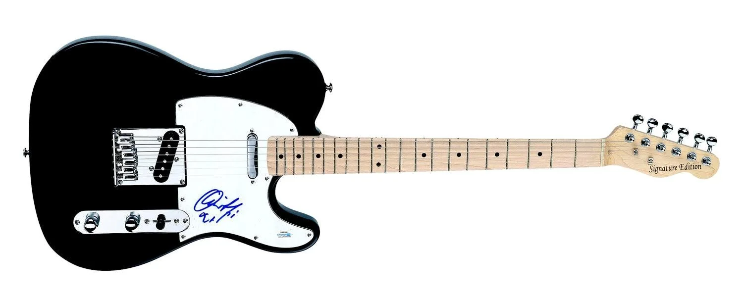 Orianthi Signed Autographed Guitar Michael Jackson Guitarist ACOA, image 3