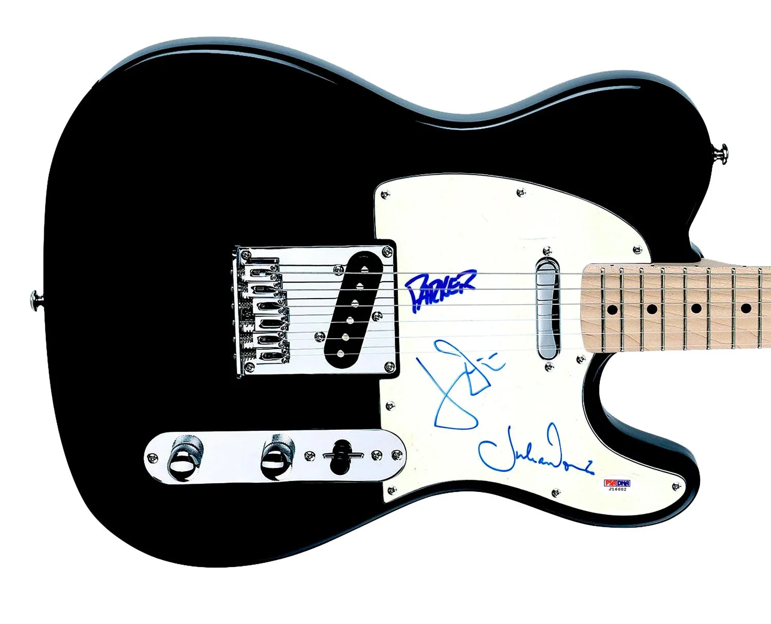 The Whigs Signed Autographed Guitar PSA, image 2