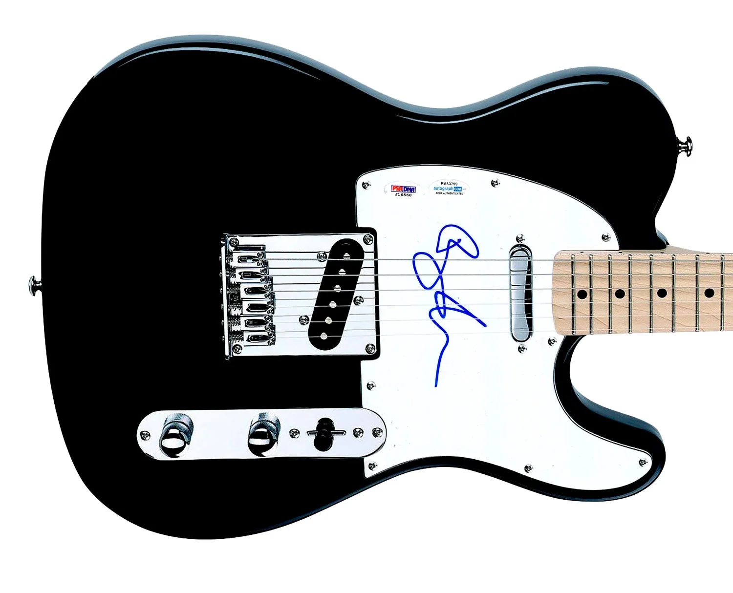 Ben Folds Signed Autographed Guitar ACOA PSA, image 2
