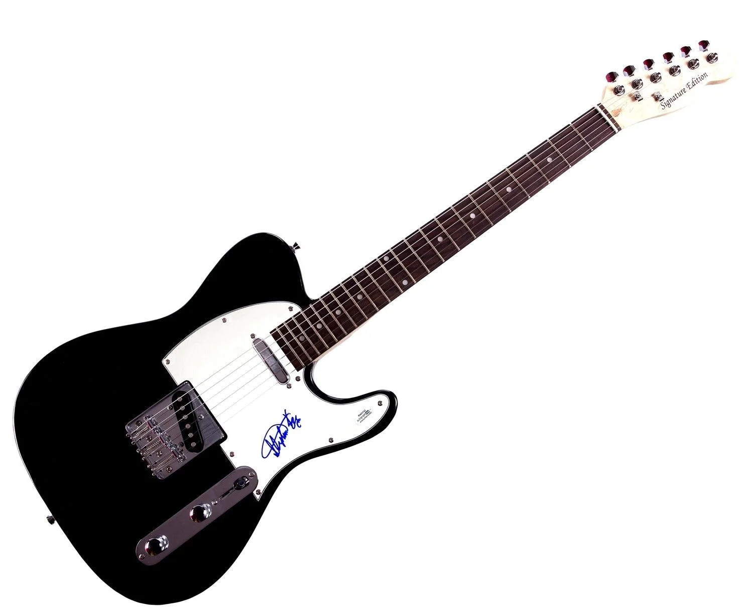 Stephen King Signed Autographed Guitar ACOA, image 3