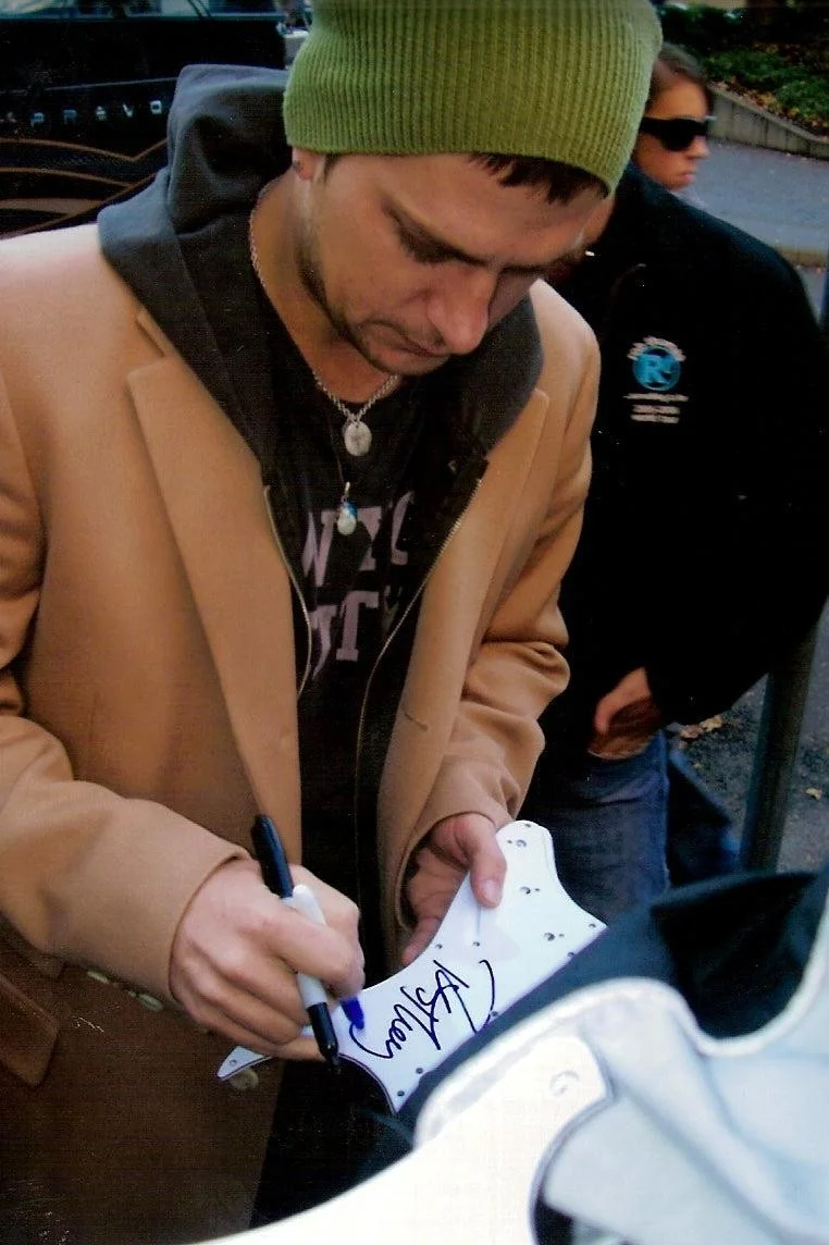 Rob Thomas Matchbox Twenty Autographed Custom 1/1 Graphics Photo Guitar ACOA, image 5