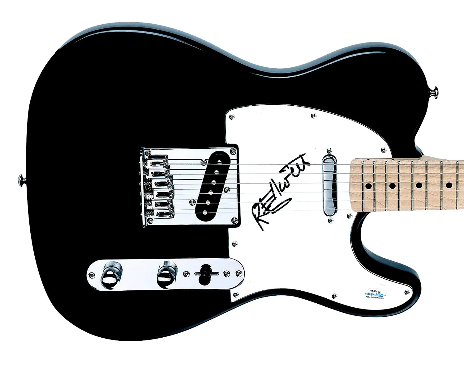 Ramblin' Jack Elliott Signed Autographed Guitar Legendary Folk Singer ACOA, image 2