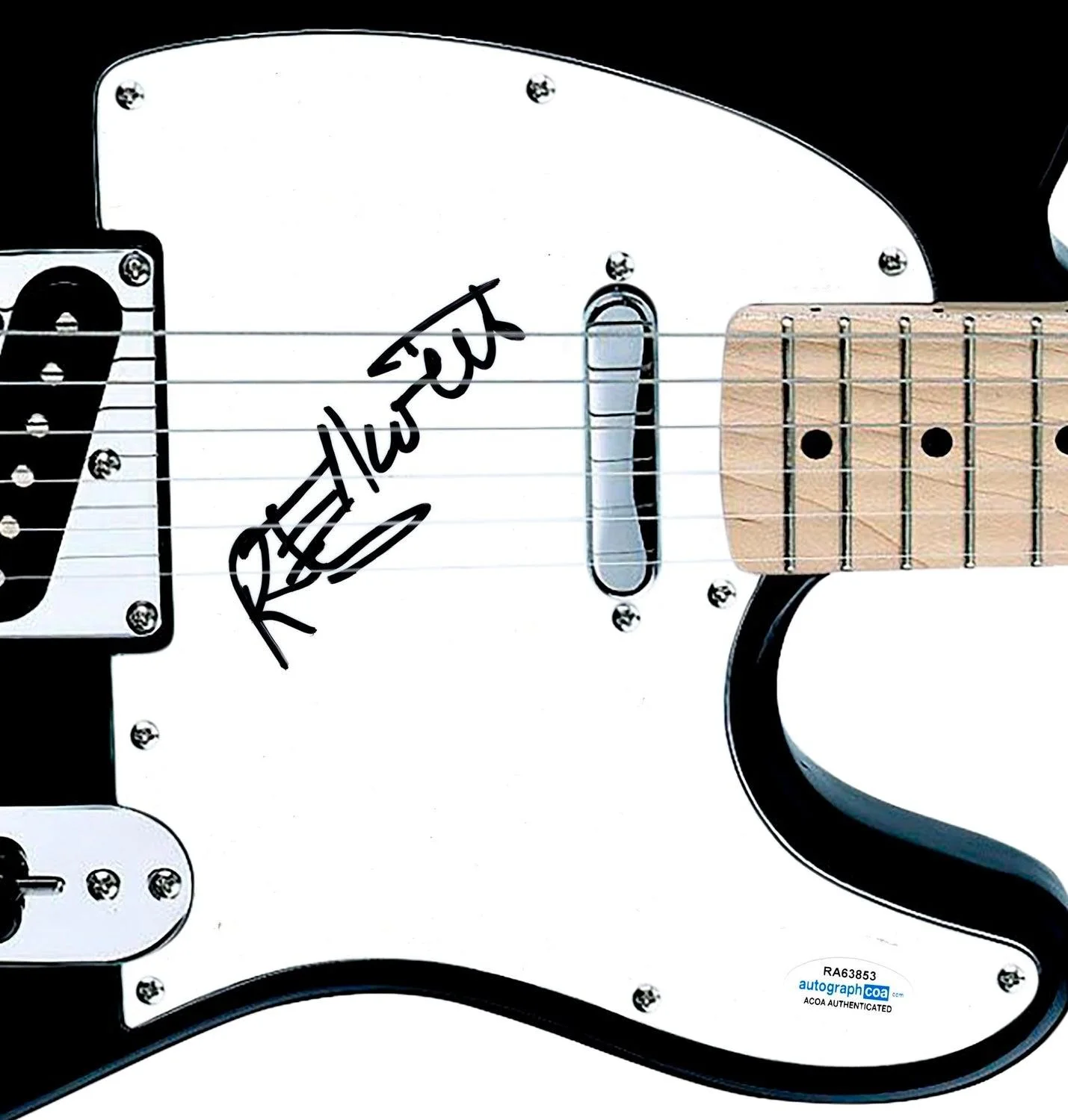 Ramblin' Jack Elliott Signed Autographed Guitar Legendary Folk Singer ACOA, image 3