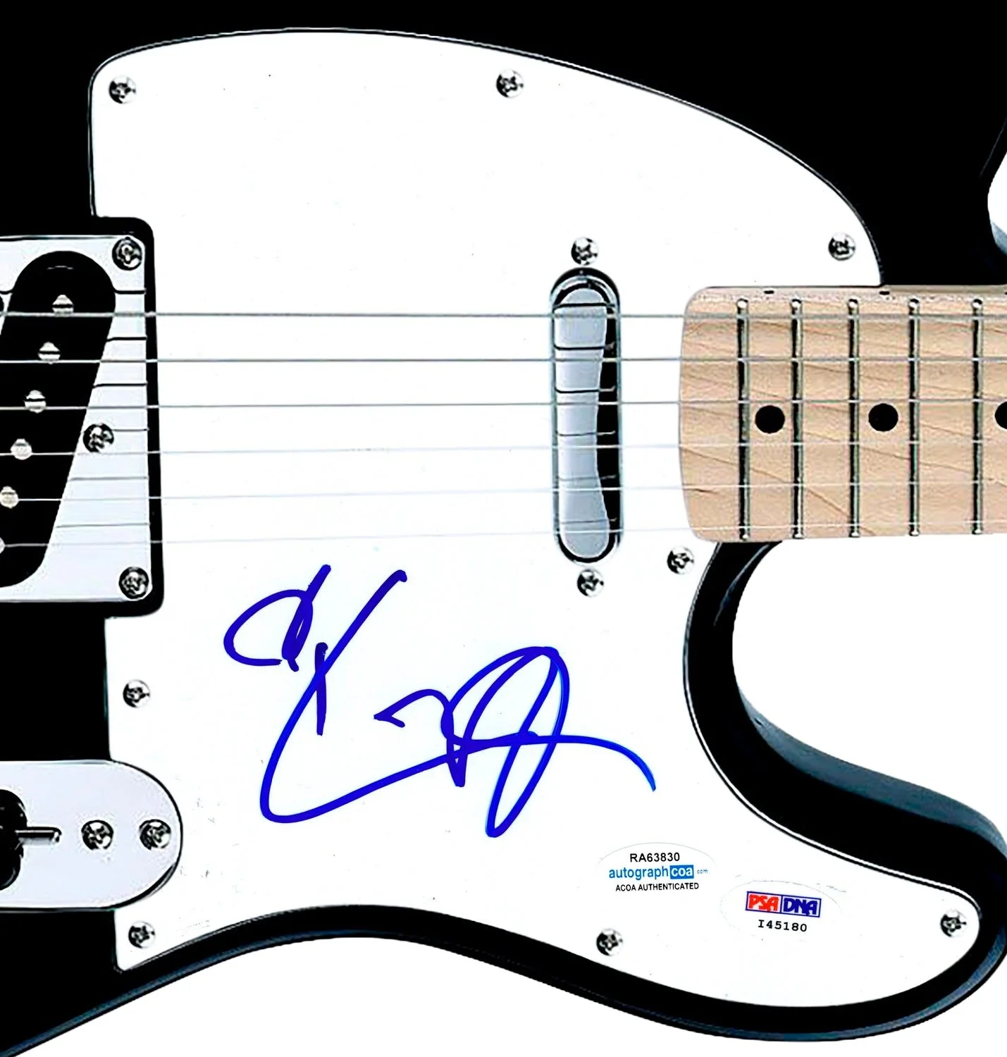 Kellie Pickler Signed Autographed Guitar American Idol Country Music ACOA PSA, изображение 2