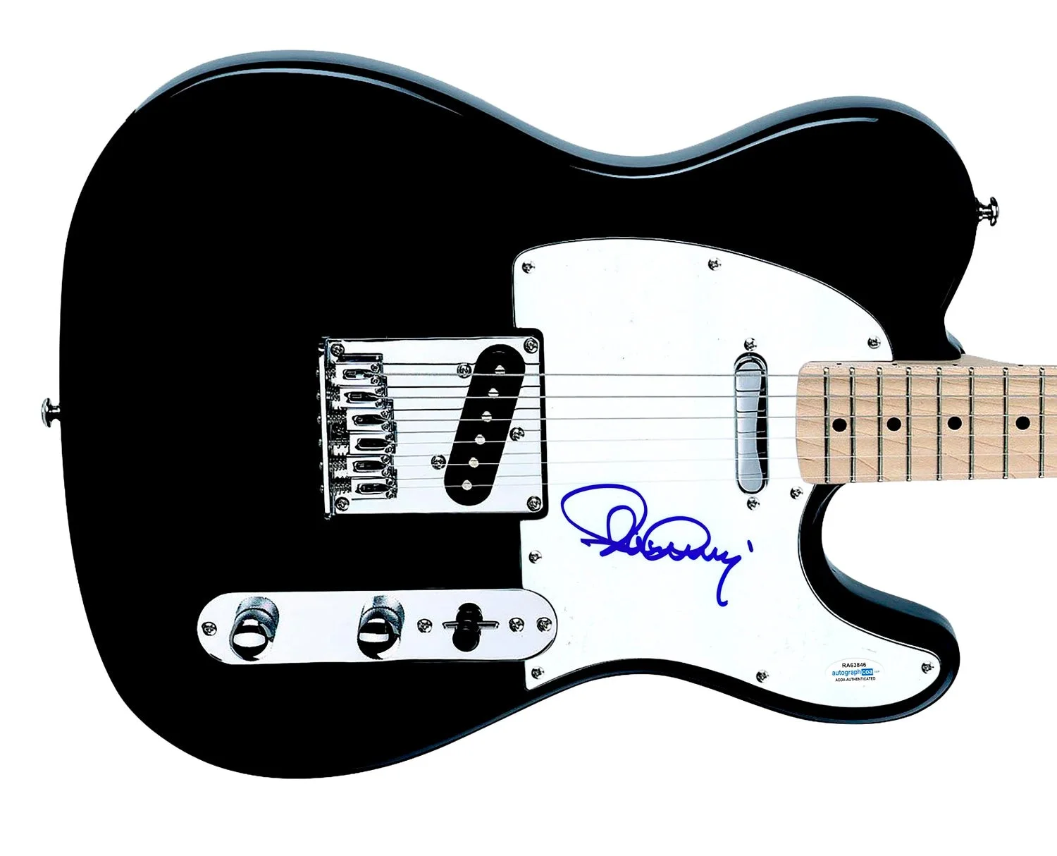 Placido Domingo Signed Autographed Guitar The Three Tenors Opera ACOA, image 2