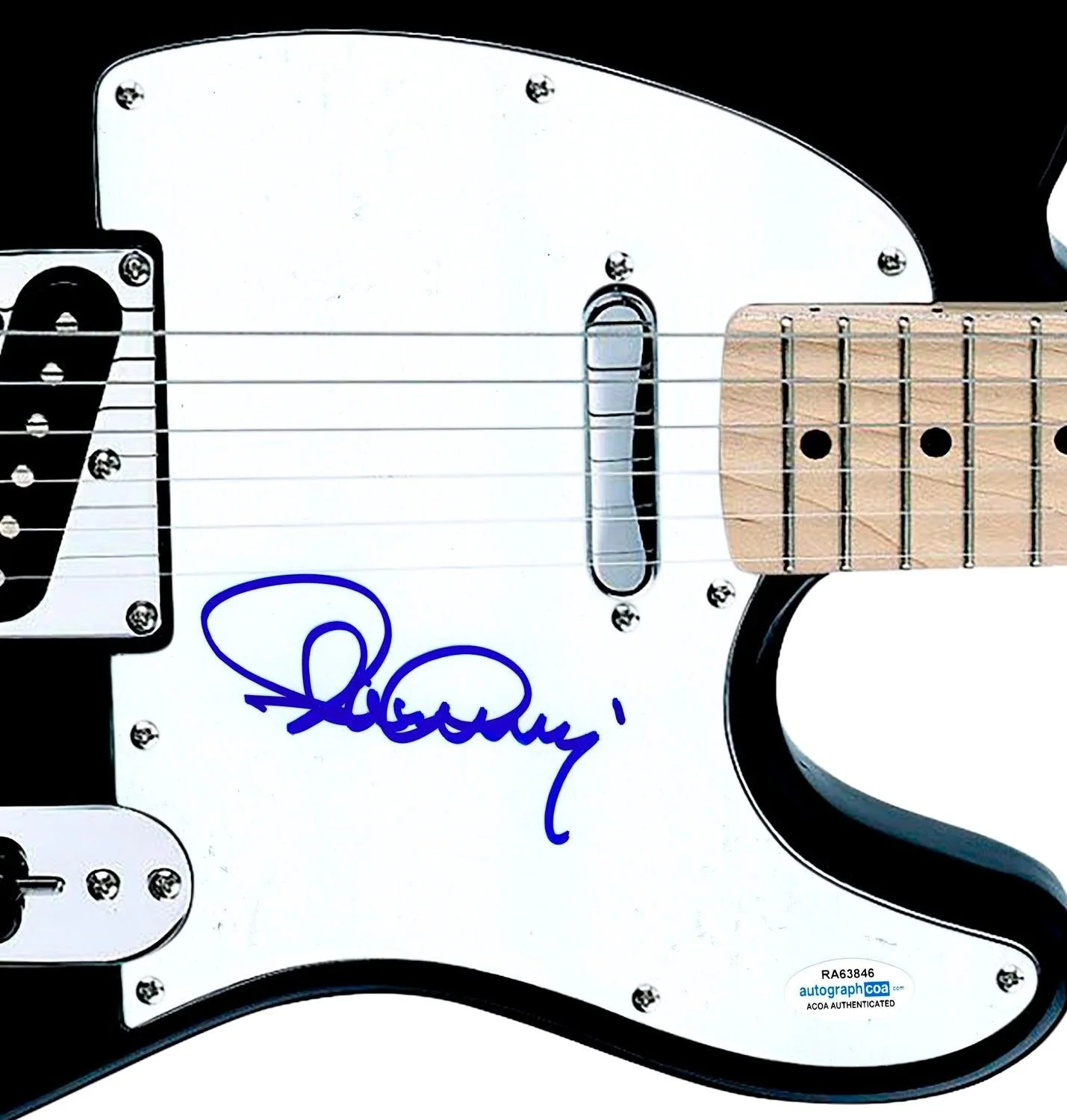 Placido Domingo Signed Autographed Guitar The Three Tenors Opera ACOA, image 3