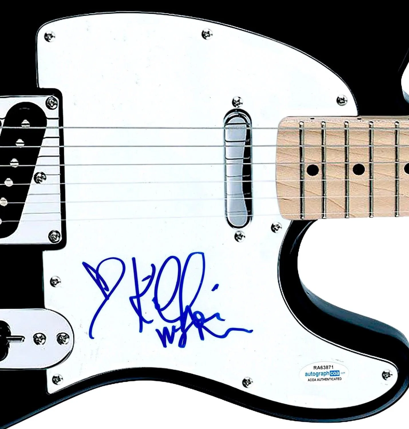 Katharine McPhee Signed Autographed Guitar American Idol ACOA, image 3