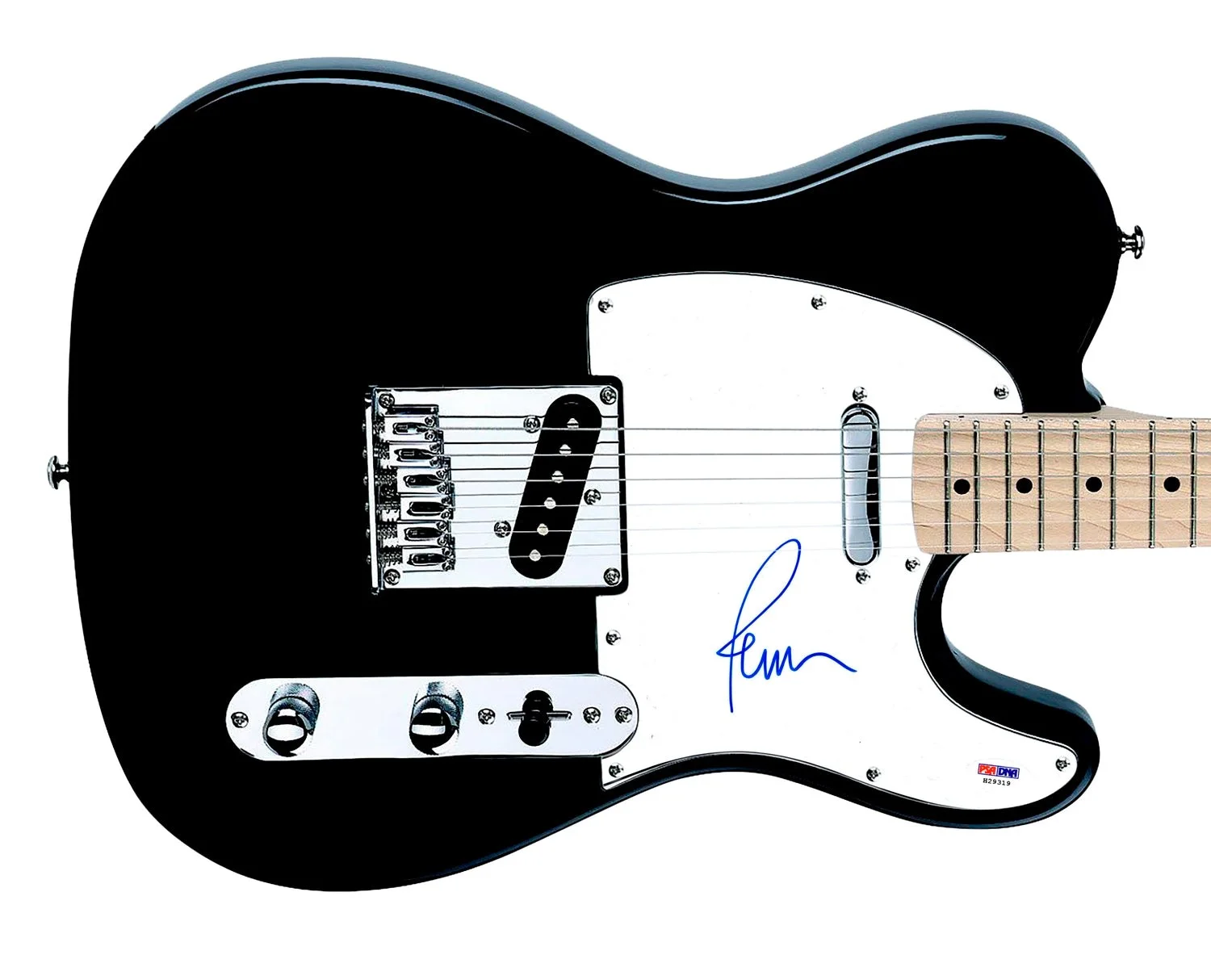Paul Anka Signed Autographed Tele Guitar PSA, image 2