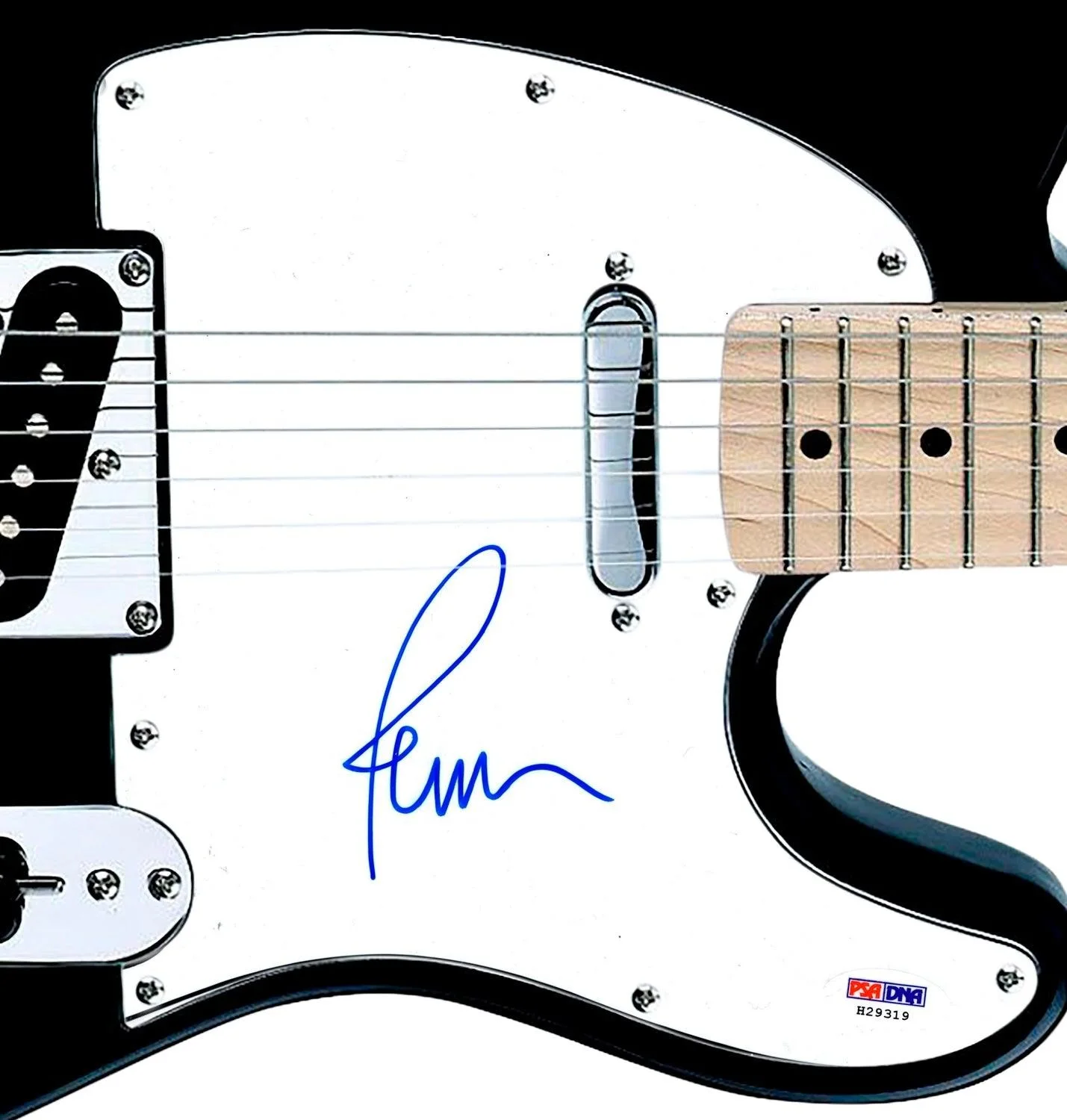 Paul Anka Signed Autographed Tele Guitar PSA, image 3
