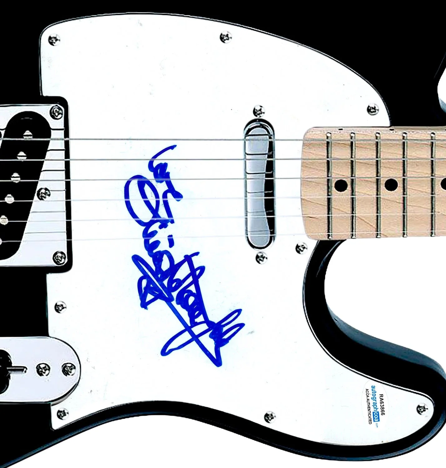 Olivia Newton-John Signed Autographed Guitar Grease ACOA JSA, image 2