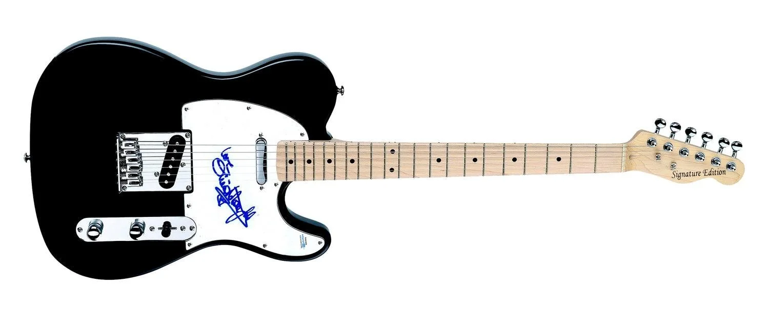Olivia Newton-John Signed Autographed Guitar Grease ACOA JSA, image 3