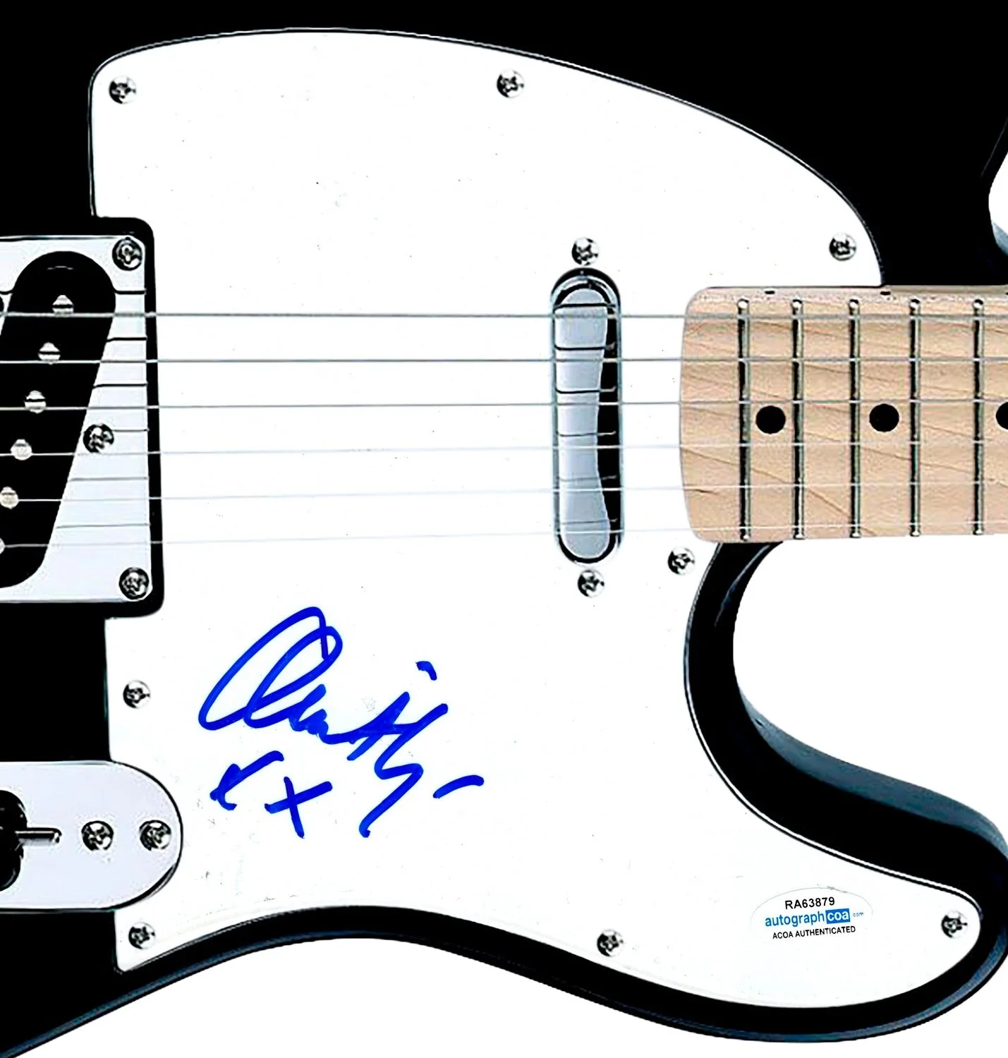 Orianthi Signed Autographed Guitar Michael Jackson Guitarist ACOA, image 2
