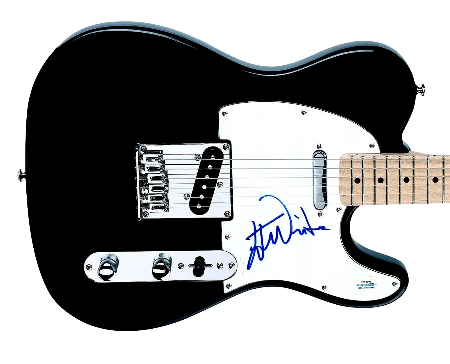 John Waite Signed Autographed Guitar ACOA, image 2
