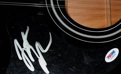 Trent Tomlinson Signed Autographed 12-String Acoustic Guitar, image 2