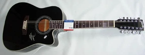 Trent Tomlinson Signed Autographed 12-String Acoustic Guitar, image 3