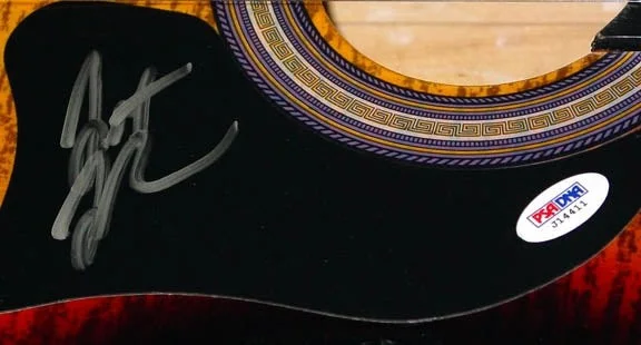 Trent Tomlinson Signed Autographed Guitar, image 2