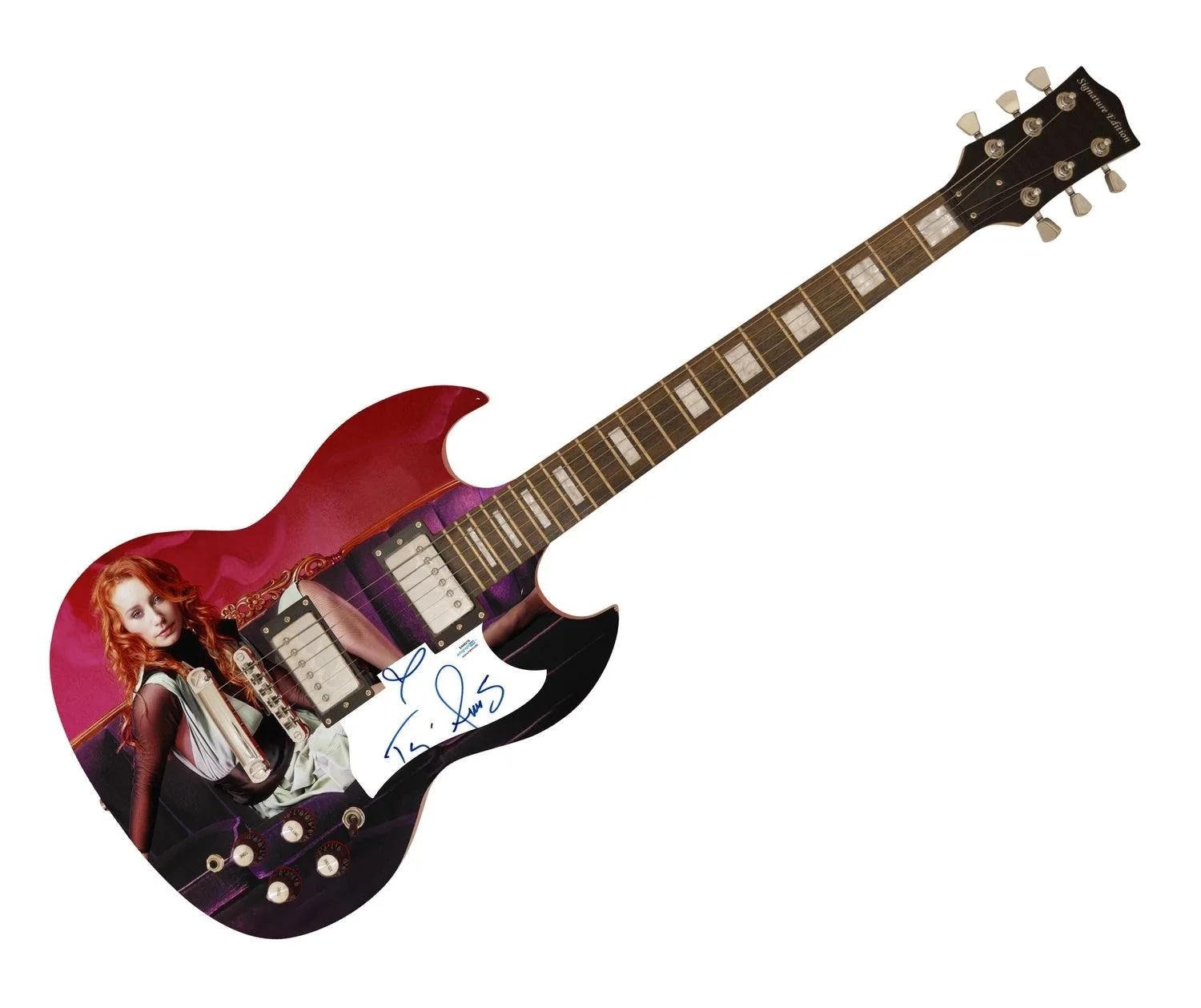 Tori Amos Signed Autographed Poster Photo Guitar ACOA, изображение 3
