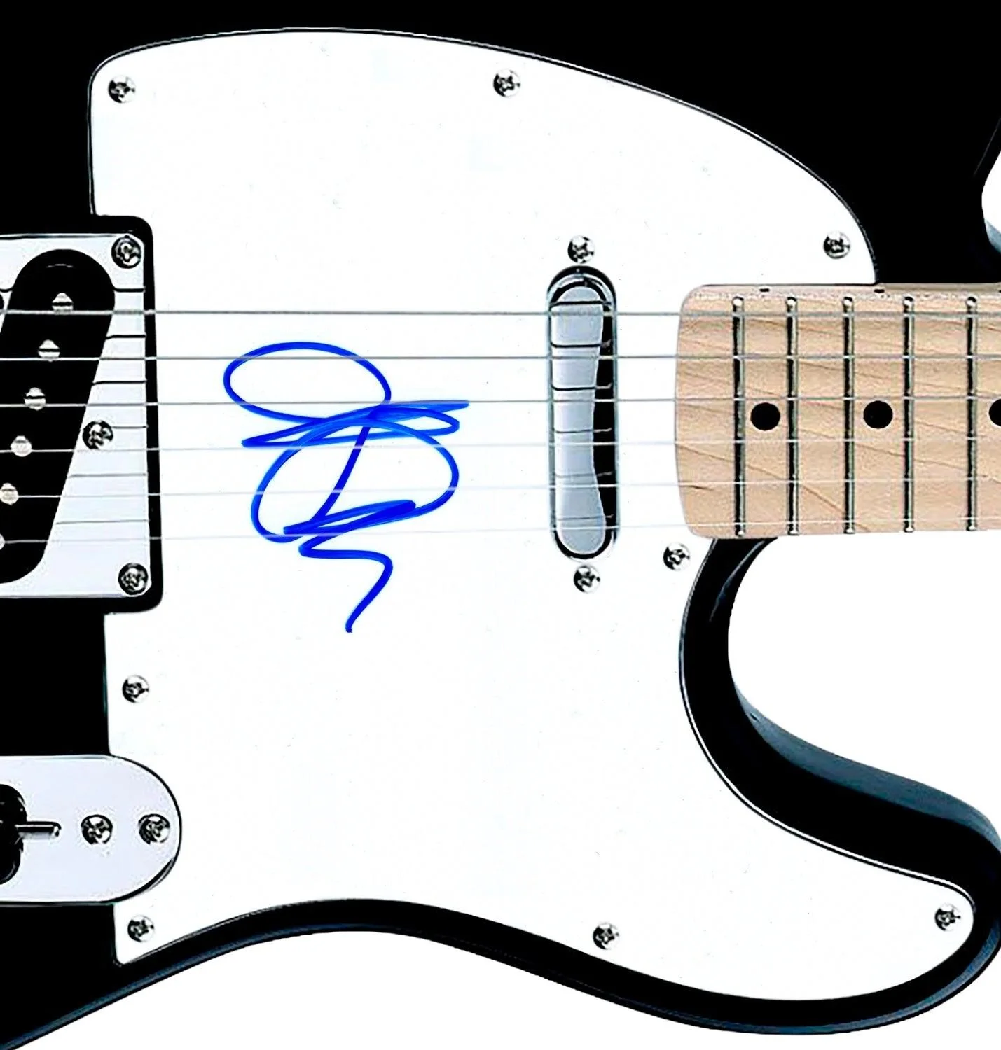 Jessica Simpson Signed Autographed Guitar, image 3