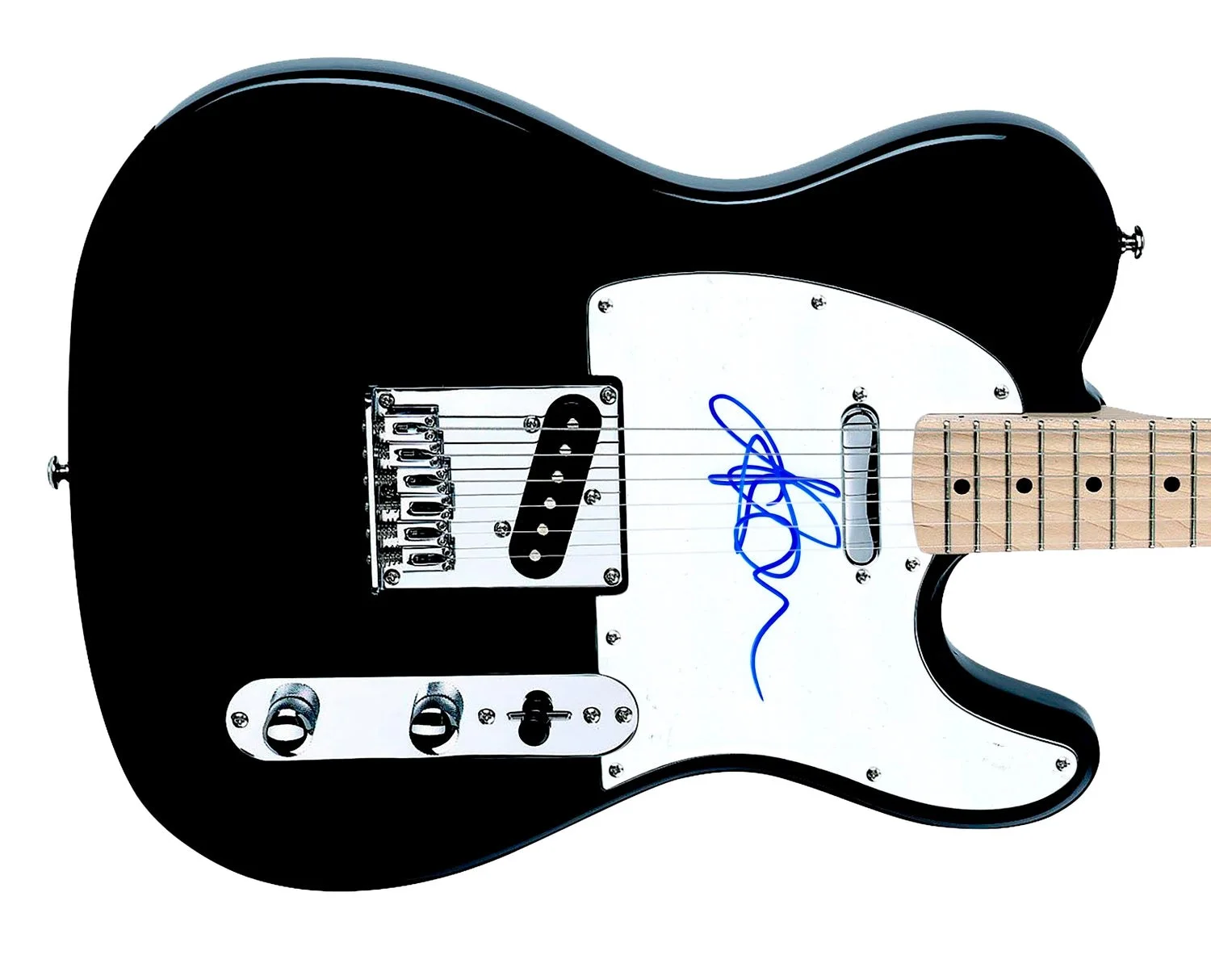 Jessica Simpson Autographed Signed Guitar, image 2