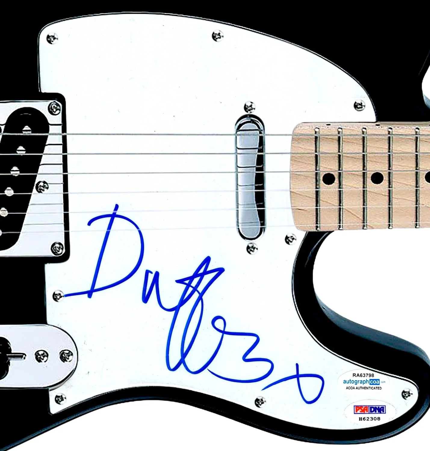 Duffy Signed Autographed Guitar UK Singer ACOA PSA, image 2