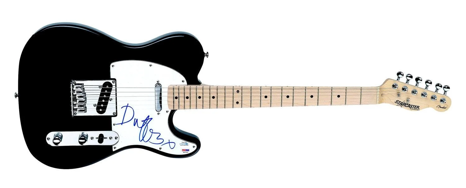 Duffy Signed Autographed Guitar UK Singer ACOA PSA, image 3